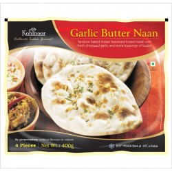 KOHINOOR GARLIC BUTTER NAAN 4PIECE